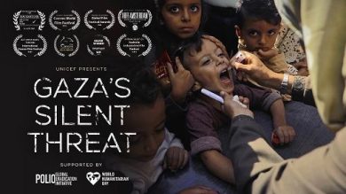 Giornata Polio, campagna vaccinazioni nel docu “Gaza’s Silent Threat”