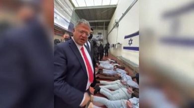 Israele, Ben Gvir mostra detenuti palestinesi e chiede pena di morte