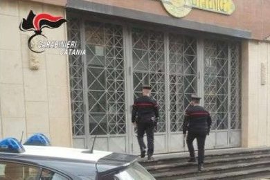 Maxi furto al teatro di Biancavilla, due denunce e oltre 100 mila euro di danni