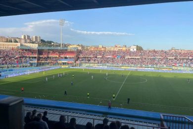 Il Catania piega 1-0 il Benevento, entusiasmo al “Massimino”. Le pagelle
