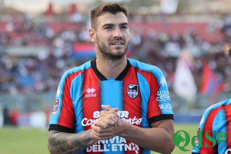 Catania, brutte notizie dal giudice sportivo: 4 giornate di squalifica per Ierardi