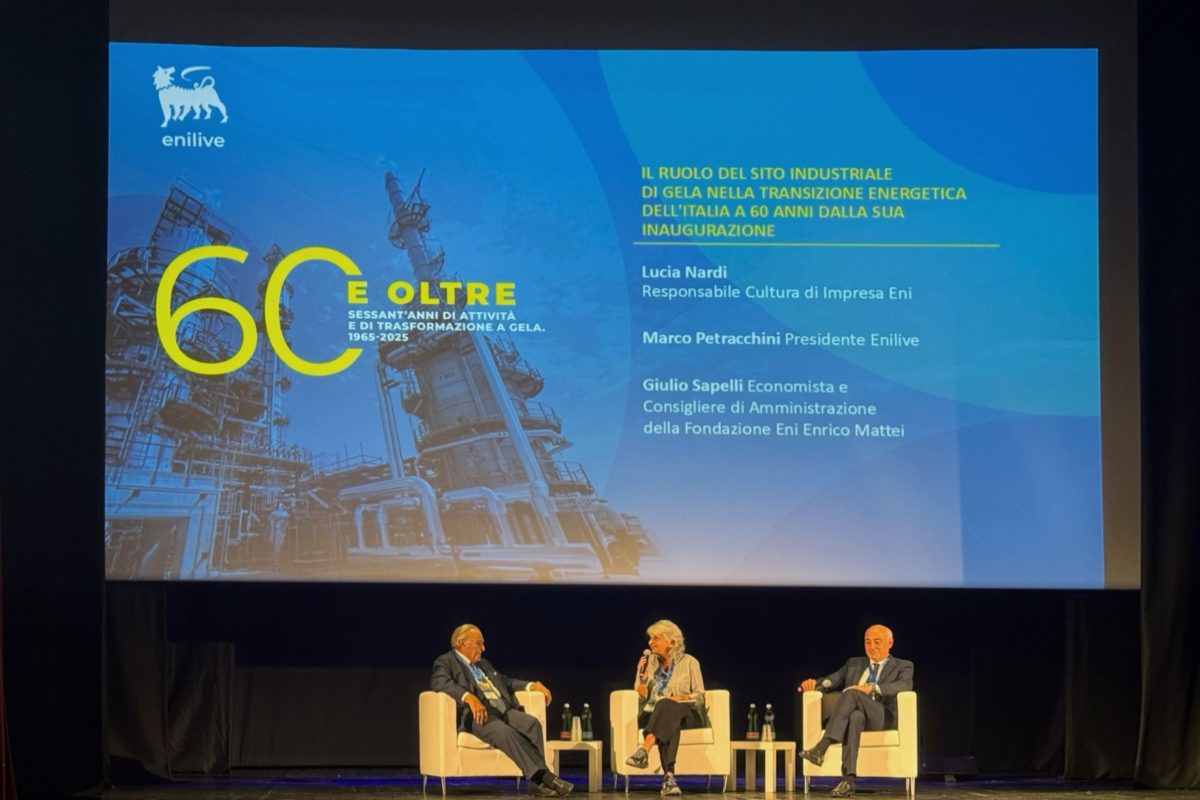 Eni a Gela, una storia lunga sessant’anni che si rinnova e guarda a un futuro ecosostenibile