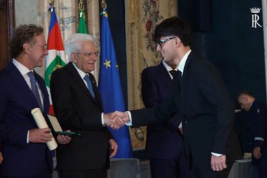 Il Quirinale premia Giorgio Basilotta, l’intervista al QdS: “Ai giovani dico di non avere paura”