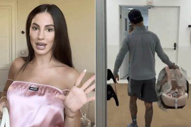 Giulia De Lellis torna a casa dopo il parto, parole al miele per Tony Effe: “Non mi ha mai lasciata”