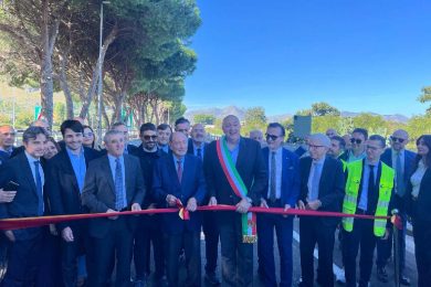 Palermo, inaugurato lo svincolo di Brancaccio. Lagalla e Orlando: “Passo storico per la città”