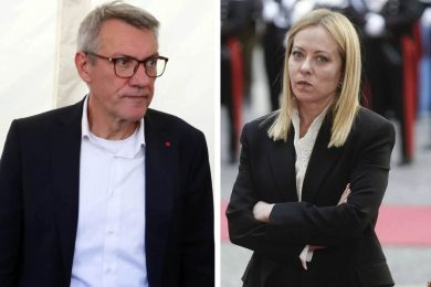 Meloni: “Landini obnubilato da rancore, mi dà della cortigiana”