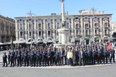 Catania, primo giorno di lavoro per i cento nuovi agenti della polizia municipale