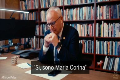 VIDEO | Il premio Nobel per la Pace a Maria Corina Machado, la telefonata da Oslo: “Oh mio Dio, non ci credo”