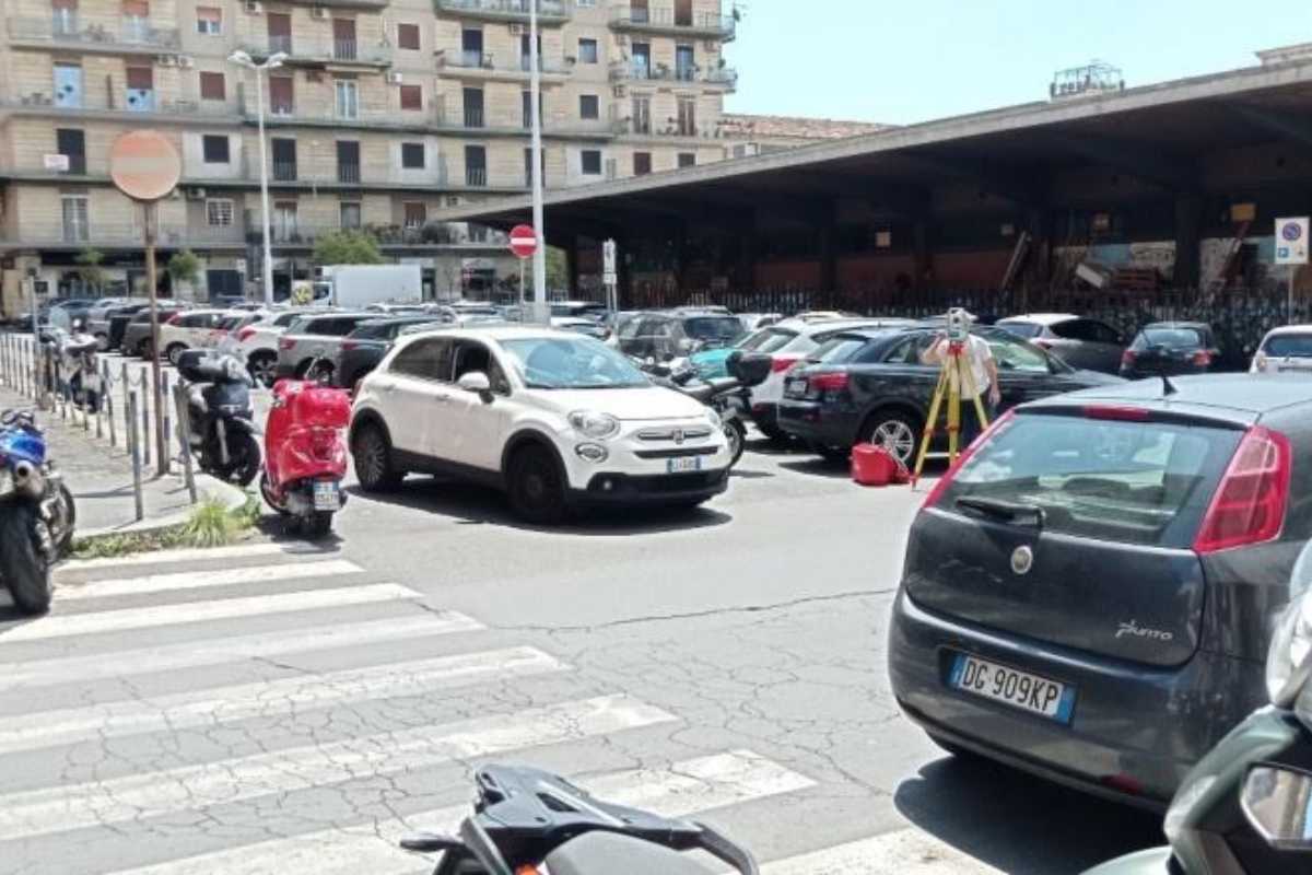 FOTO | Catania, al via la riqualificazione di Piazza Pietro Lupo e Piazza Angelo Majorana