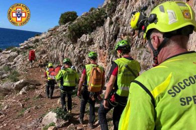 Tragedia nel Trapanese, morta una climber svizzera colpita da un masso