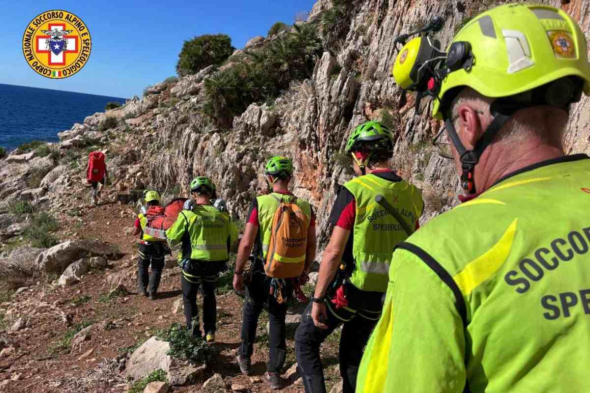 Tragedia nel Trapanese, morta una climber svizzera colpita da un masso