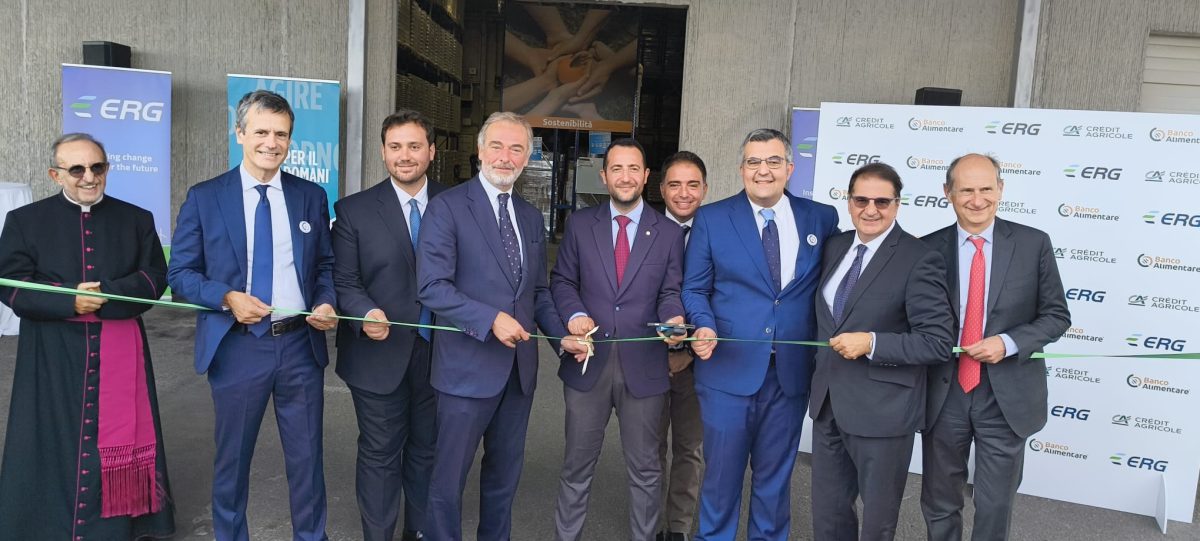 “Sunrise for Banco Alimentare”, un modello: inaugurato il primo impianto solare solidale della Sicilia 