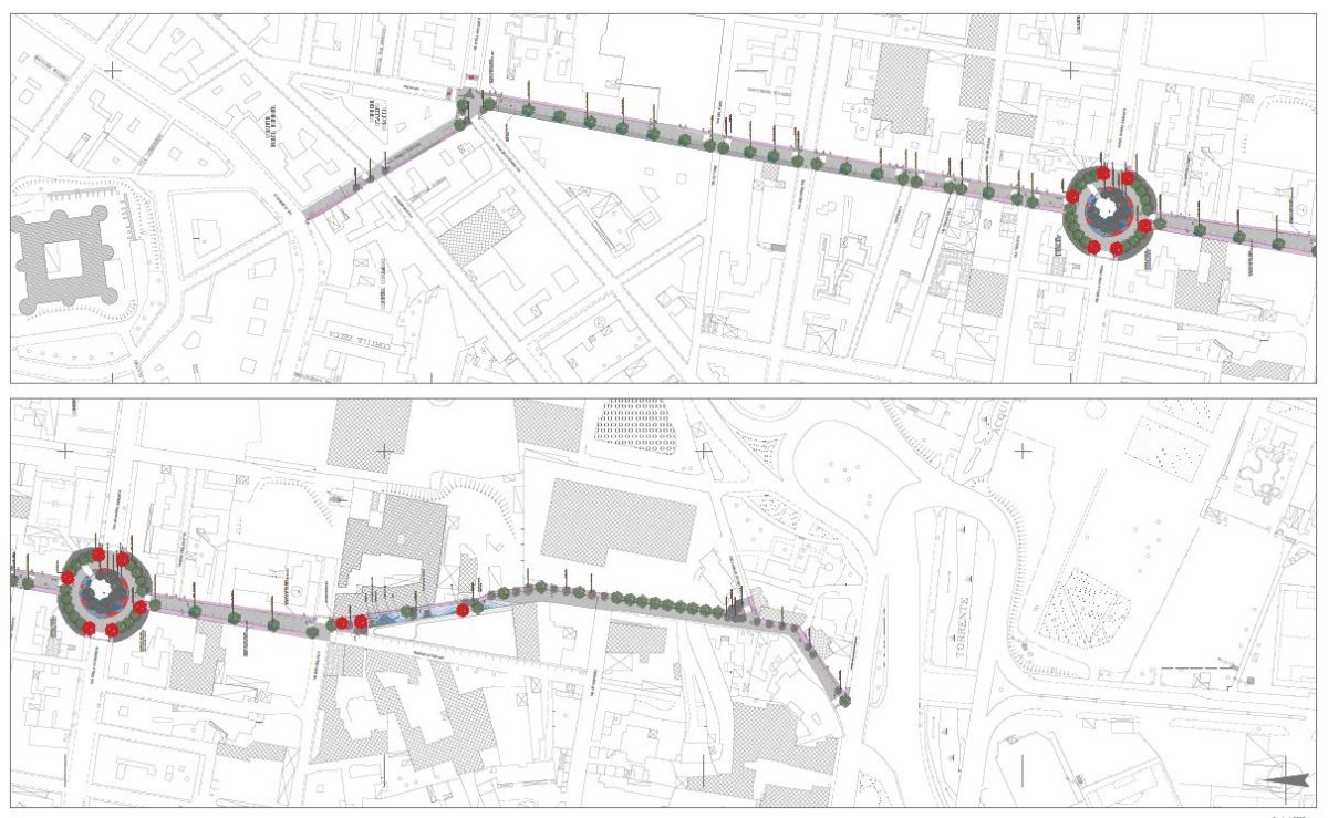 FOTO | San Cristoforo: approvato il progetto esecutivo per la riqualificazione di via Plaia