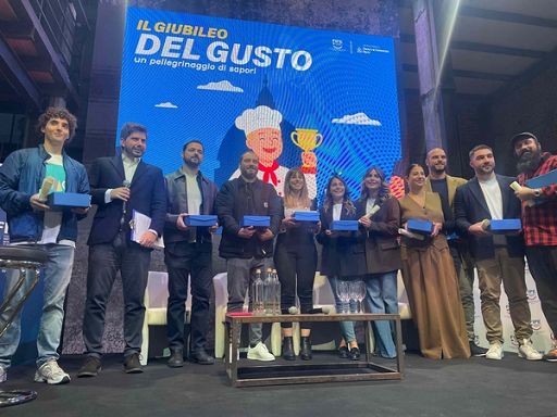 Premiati a Roma i 12 vincitori del Giubileo del Gusto