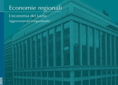 Lazio, Bankitalia: crescita I semestre (0,7%) sopra media nazionale