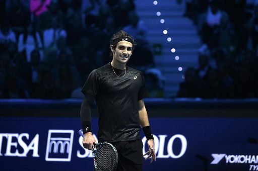 Tennis, Musetti batte De Minaur in tre set alle Atp Finals