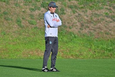 Calcio, Conte non dirige allenamento del Napoli