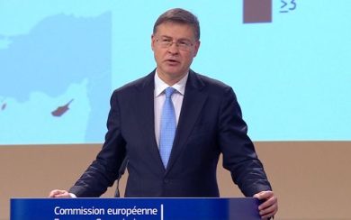 Dombrovskis: possibile fine procedura dedficit Italia in primavera