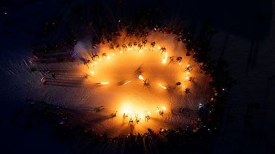 ”White Entropy”. la montagna ci osserva: mostra di Jacopo Di Cera