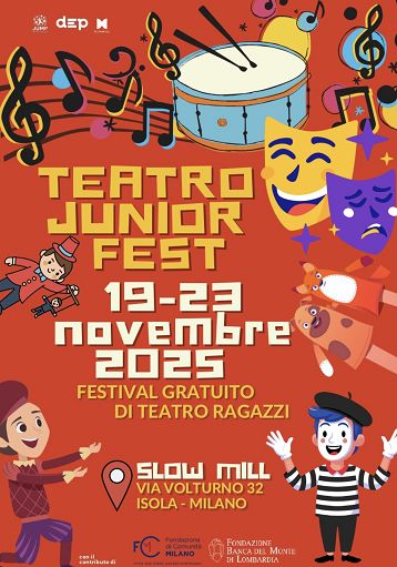 Teatro Junior Fest, a Milano il festival di teatro dedicato ai ragazzi