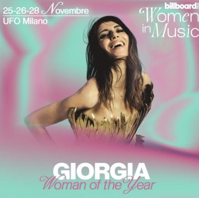 Per Billboard Women in Music Giorgia è la donna dell’anno