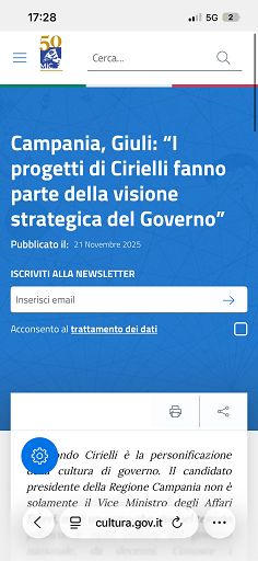 Campania, Pd: da Giuli utilizzo vergognoso ministero a favore Cirielli