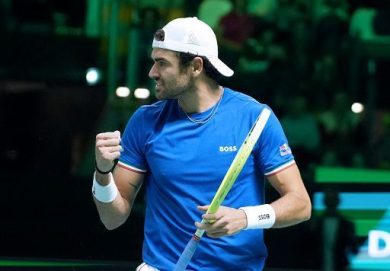 Tennis, Italia-Belgio 1-0: Berrettini batte Collignon