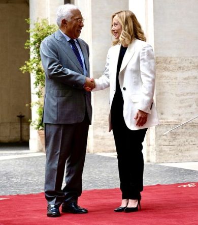 Ucraina, Costa e von der Leyen hanno visto Meloni e Macron