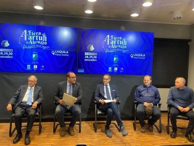 Dal 28 al 30 novembre all’Aquila torna fiera tartufi d’Abruzzo