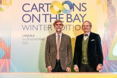 Oltre 1.200 bambini e ragazzi a “Cartoons on the Bay – Winter Edition”