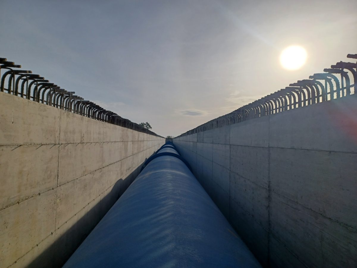 Webuild, realizzati 25 km di condotte interrate lungo la tratta ferroviaria Palermo-Catania