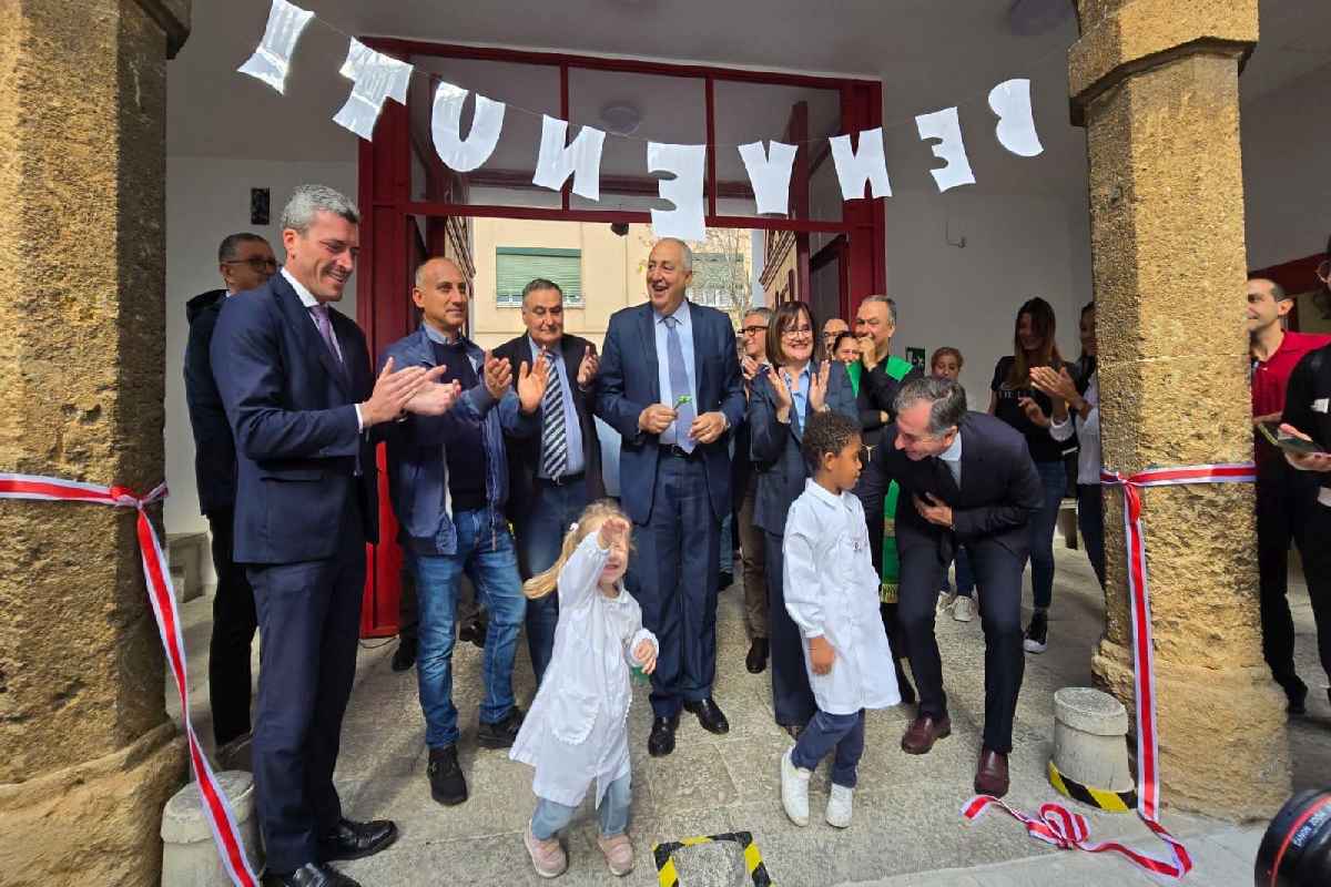 Palermo, riapre l’asilo Principe Umberto. Era chiuso dal 2011