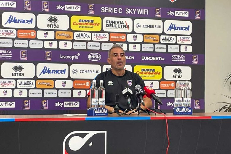 Verso Catania-Team Altamura, Toscano: “Affrontiamo una squadra giovane, Caturano titolare? Vi dico…”