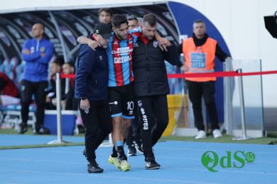 Catania, ecco il report medico su Emmanuele Cicerelli: previsto lungo stop