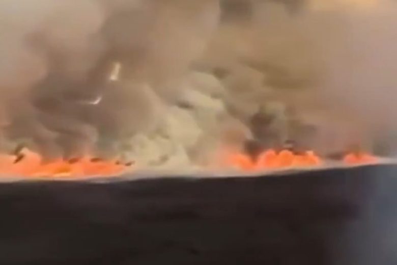 Le fiamme travolgono la Nuova Zelanda: le immagini dell’incendio nel parco set de “Il Signore degli Anelli” – VIDEO