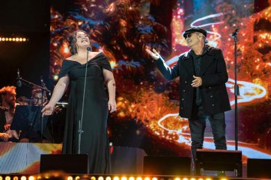 Giulia Mazzola, il soprano palermitano emoziona l’Italia durante lo show Pavarotti 90