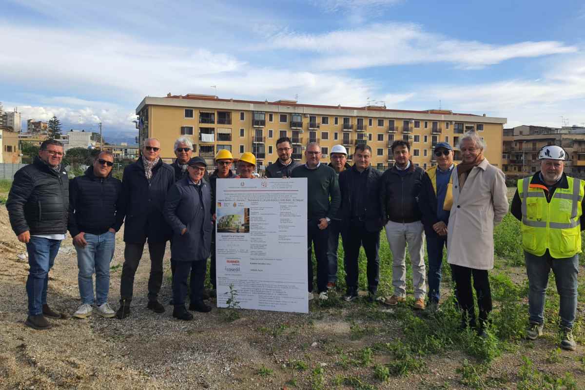 Messina, consegnati lavori da 12,3 milioni per 60 alloggi a Fondo Basile
