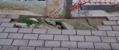 VIDEO | San Leone, crolla pista ciclabile. L’allarme di Mareamico: “A rischio il Viale delle Dune”