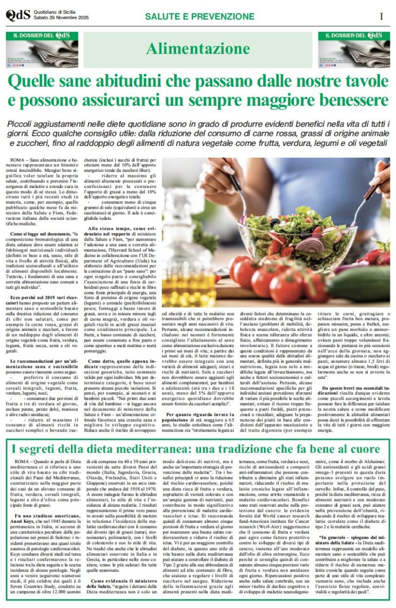 DOSSIER – Salute e prevenzione: iniziative, idee innovative ed eccellenze sanitarie