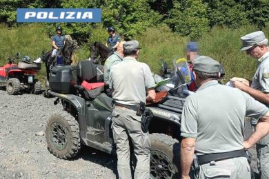 Etna, in quad e moto nei sentieri non autorizzati del parco: raffica di sanzioni