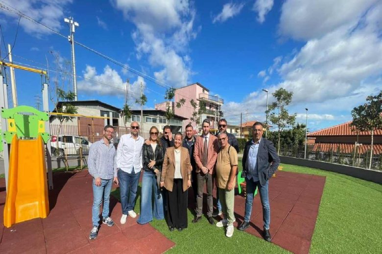 Catania, da bene confiscato a spazio verde: a San Giorgio inaugurato nuovo spazio pubblico