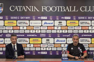 Catania, Toscano: “Casarano una squadra viva, non cambia nulla essere primi”