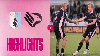 Virtus Entella-Palermo 1-1: gli highlights del match | VIDEO