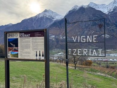 Grosjean: pannelli informativi nelle vigne raccontano tre cru storici