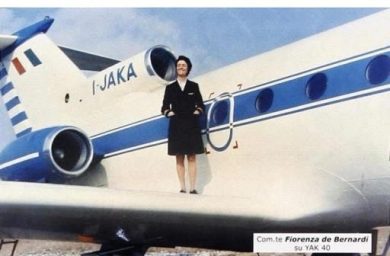 Aerei, Addio a Fiorenza de Bernardi, prima pilota di linea d’Italia