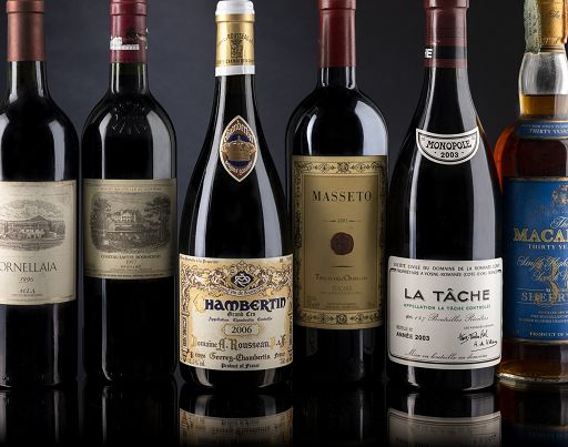 ”Wine and Spirits Vintage Auction”: a Milano 585 lotti a asta Wannenes