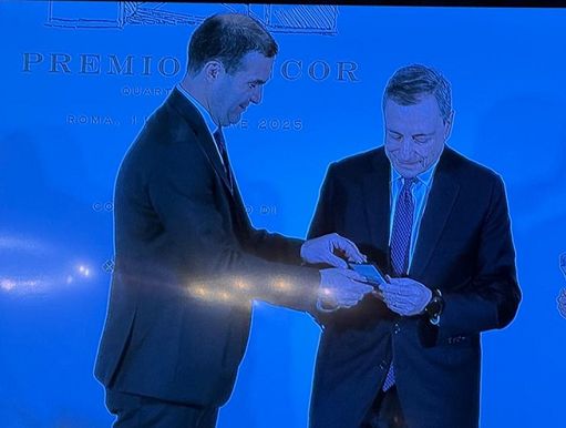 Panetta: “Mario Draghi ha cambiato la storia economica”