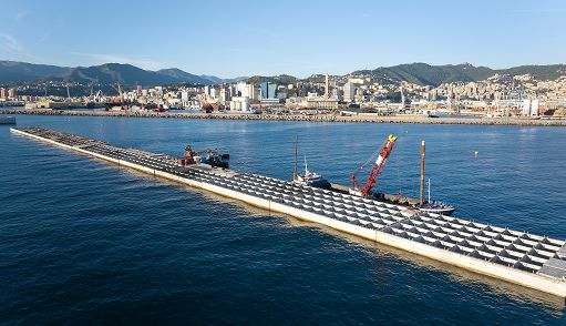 Genova, Webuild: posato il quindicesimo cassone della diga foranea
