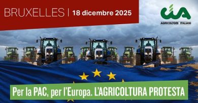 Cia: il 18 dicembre 10mila agricoltori contro Pac inaccettabile