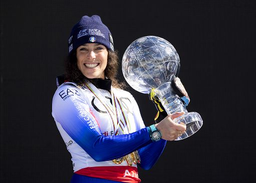 Milano-Cortina,Portabandiera Fontana-Pellegrino, Brignone-Mosaner